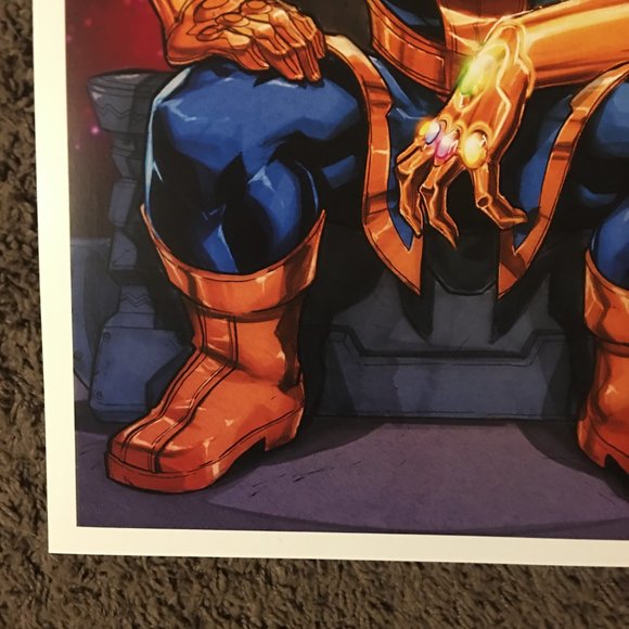 NEW, SIGNED Perched Thanos Print - Picture 4 of 8